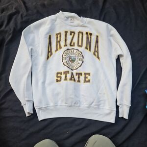 Vintage Vtg 1990s  Arizona State University ASU Sweatshirt L Large Galt Sand